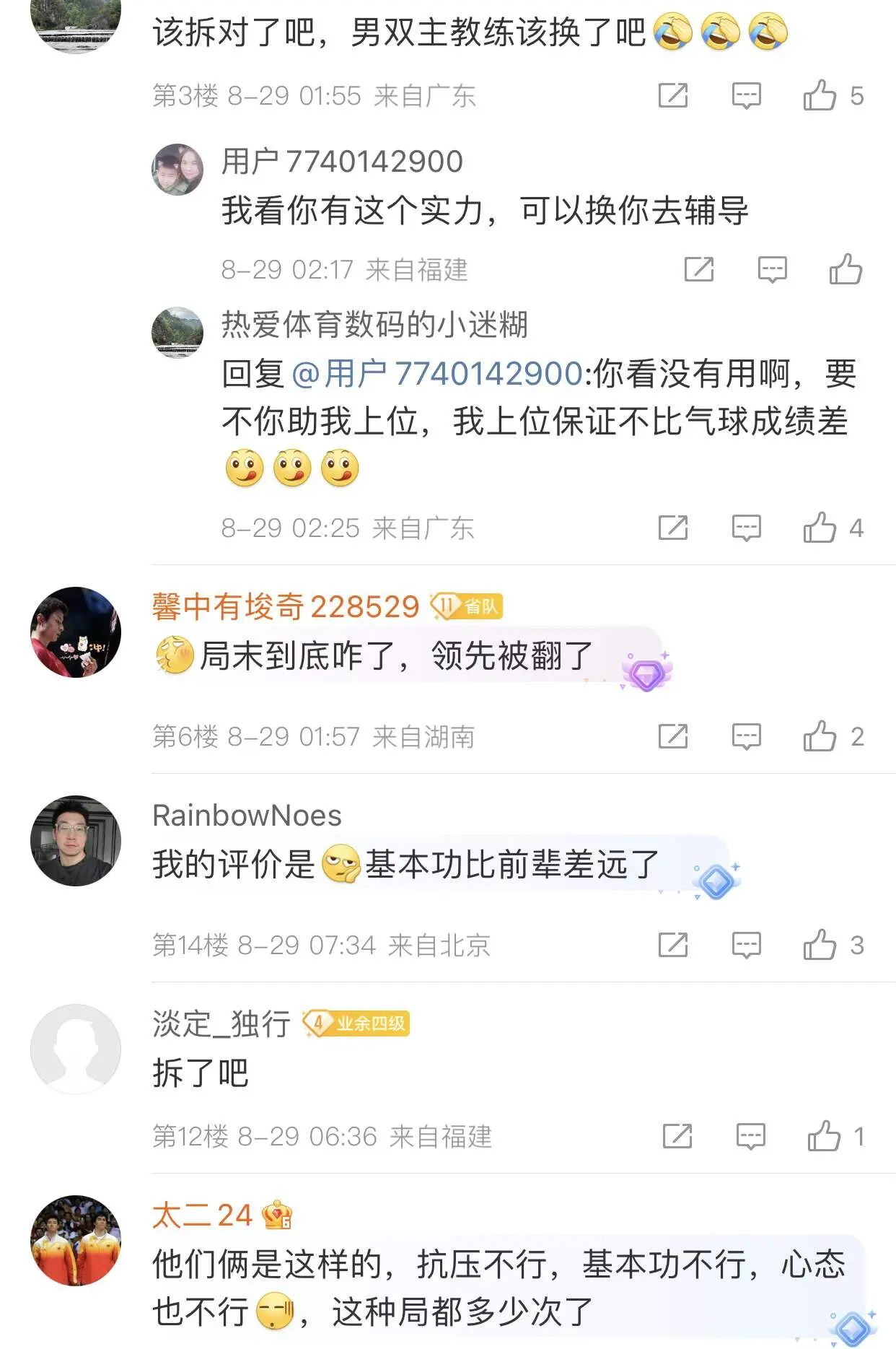 球迷, LrS, 汤姆斯杯冠